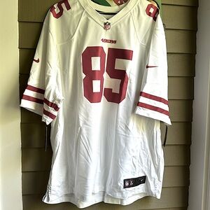 NWT NFL On field 49ers George Kittle Jersey Size 3XL